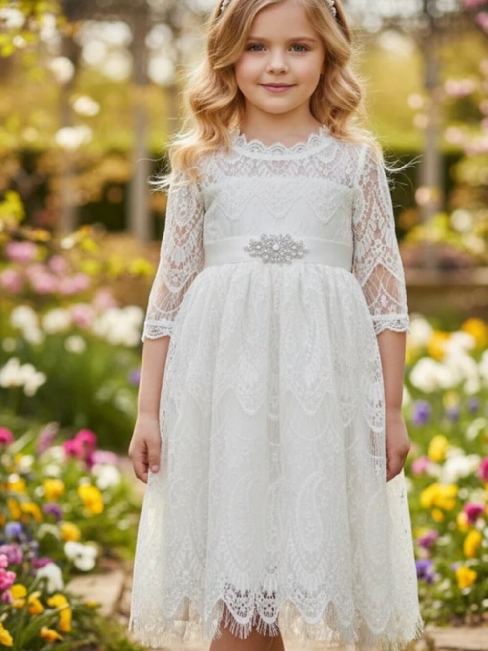 NWT Trish Skully Child Bella Rafaella dress